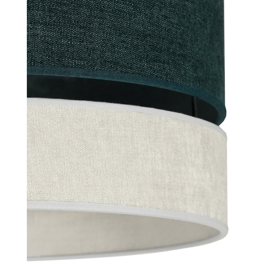 Duolla - Loftlampe DOUBLE 1xE27/15W/230V diameter 40 cm grøn/grå