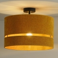 Duolla - Loftlampe DOUBLE 1xE27/15W/230V diameter 40 cm orange