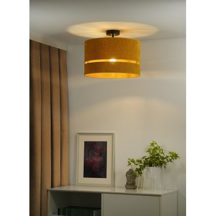 Duolla - Loftlampe DOUBLE 1xE27/15W/230V diameter 40 cm orange