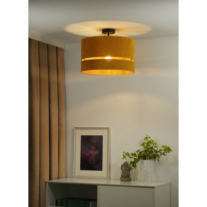 Duolla - Loftlampe DOUBLE 1xE27/15W/230V diameter 40 cm orange