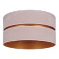 Duolla - Loftlampe DUO 1xE27/15W/230V diameter 40 cm beige/guldfarvet