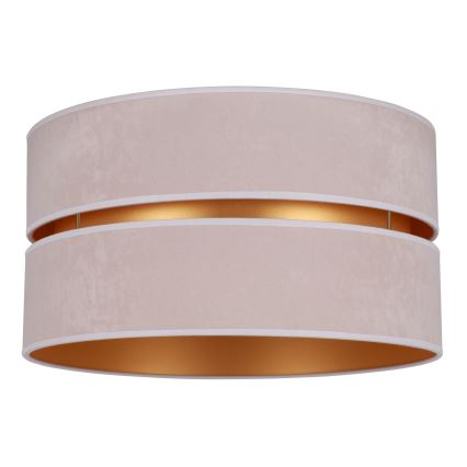 Duolla - Loftlampe DUO 1xE27/15W/230V diameter 40 cm beige/guldfarvet