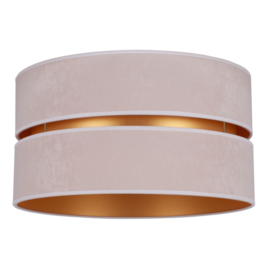 Duolla - Loftlampe DUO 1xE27/15W/230V diameter 40 cm beige/guldfarvet
