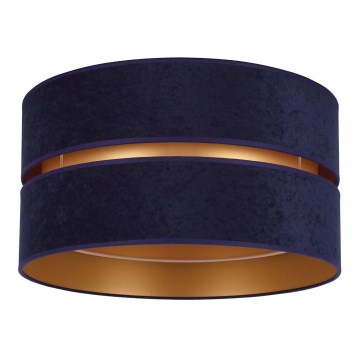 Duolla - Loftlampe DUO 1xE27/15W/230V diameter 40 cm blå/guldfarvet