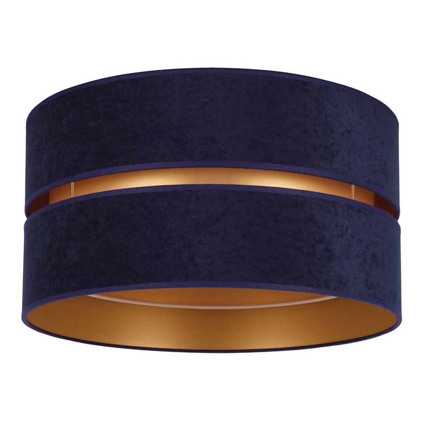 Duolla - Loftlampe DUO 1xE27/15W/230V diameter 40 cm blå/guldfarvet
