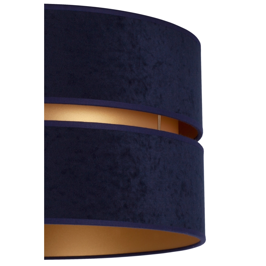 Duolla - Loftlampe DUO 1xE27/15W/230V diameter 40 cm blå/guldfarvet