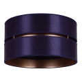 Duolla - Loftlampe DUO 1xE27/15W/230V diameter 40 cm blå/guldfarvet