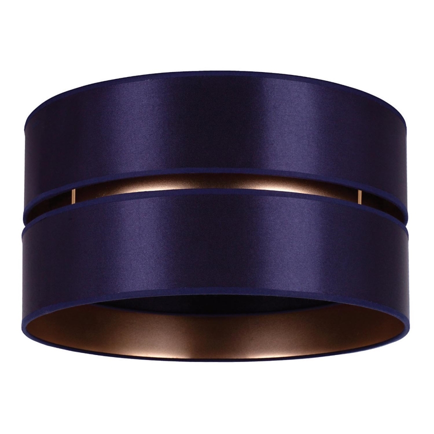 Duolla - Loftlampe DUO 1xE27/15W/230V diameter 40 cm blå/guldfarvet