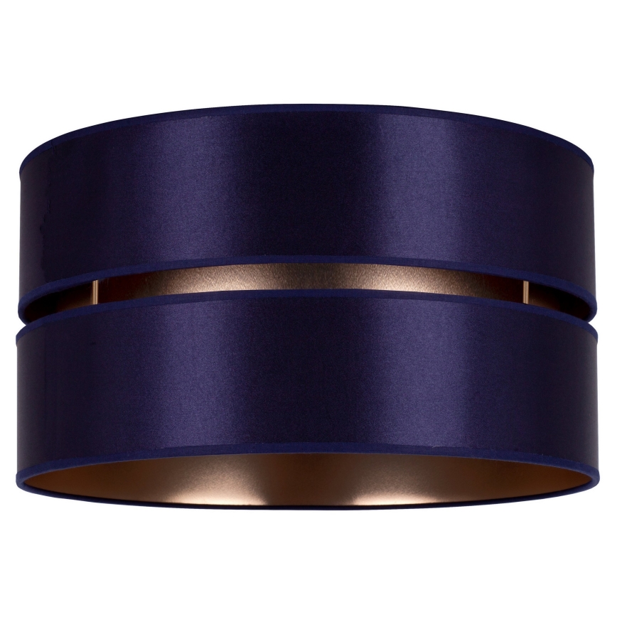 Duolla - Loftlampe DUO 1xE27/15W/230V diameter 40 cm blå/guldfarvet