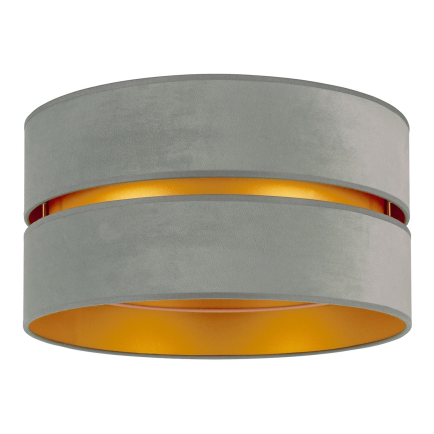 Duolla - Loftlampe DUO 1xE27/15W/230V diameter 40 cm lysegrøn/guldfarvet