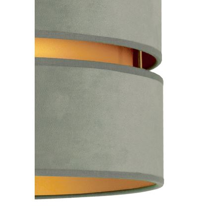 Duolla - Loftlampe DUO 1xE27/15W/230V diameter 40 cm lysegrøn/guldfarvet