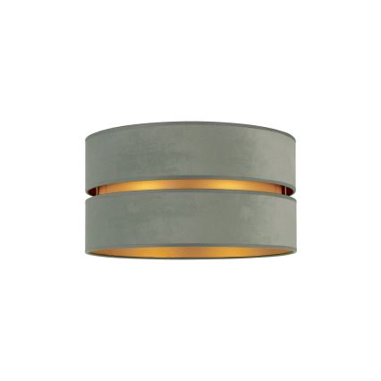 Duolla - Loftlampe DUO 1xE27/15W/230V diameter 40 cm lysegrøn/guldfarvet