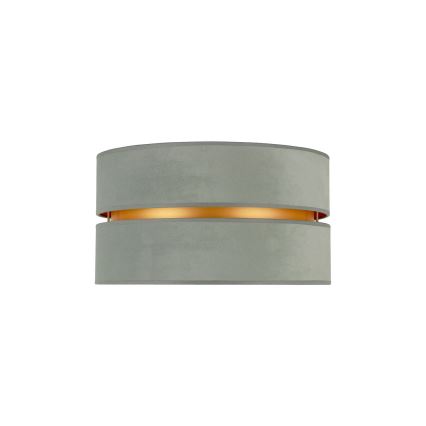 Duolla - Loftlampe DUO 1xE27/15W/230V diameter 40 cm lysegrøn/guldfarvet