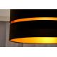 Duolla - Loftlampe DUO 1xE27/15W/230V sort/guldfarvet