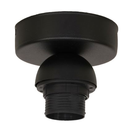 Duolla - Loftlampe DUO 1xE27/40W/230V diameter 40 cm sort/guldfarvet