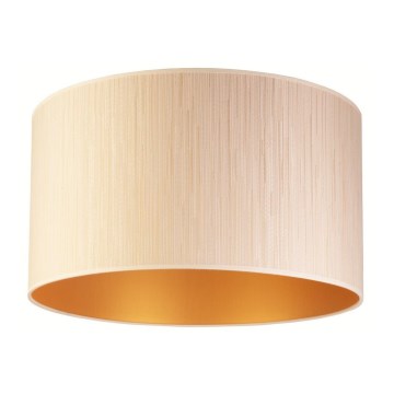 Duolla - Loftlampe ESSEX 1xE27/40W/230V diameter 45 cm beige/guldfarvet
