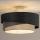 Duolla - Loftlampe KOBO 1xE27/15W/230V diameter 45 cm grå/hvid