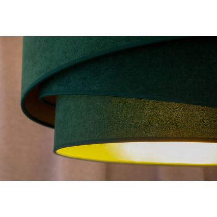 Duolla - Loftlampe KOBO 1xE27/15W/230V diameter 45 cm grøn