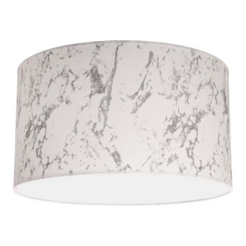 Duolla - Loftlampe MARBLE 1xE27/40W/230V diameter 45 cm hvid/grå