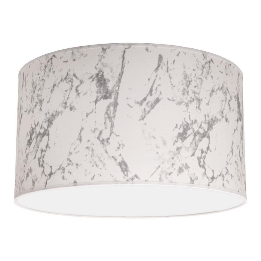 Duolla - Loftlampe MARBLE 1xE27/40W/230V diameter 45 cm hvid/grå
