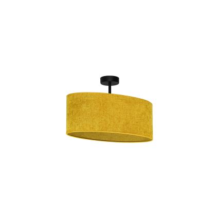 Duolla - Loftlampe OVAL 1xE27/15W/230V brun