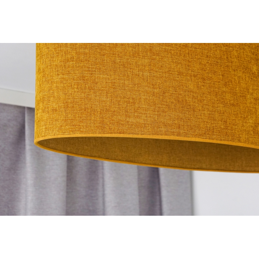Duolla - Loftlampe OVAL 2xE27/15W/230V brun
