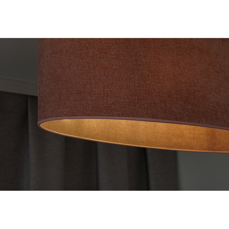 Duolla - Loftlampe OVAL 2xE27/15W/230V lyserød