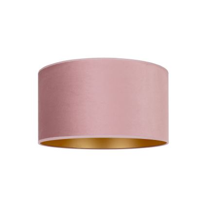 Duolla - Loftlampe ROLLER 1xE27/15W/230V Ø 40 cm rosa/guld