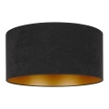 Duolla - Loftlampe ROLLER 3xE27/15W/230V Ø 60 cm sort/guld