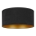 Duolla - Loftlampe ROLLER 3xE27/15W/230V Ø 60 cm sort/guld