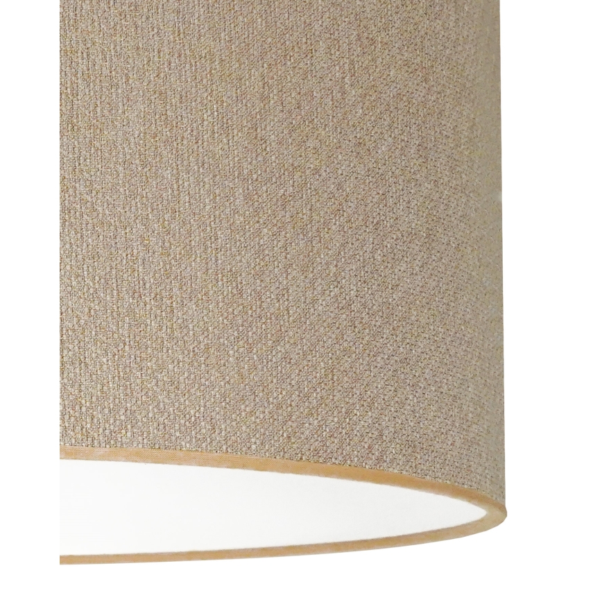 Duolla - Loftlampe ROLLER ECO RECYCLING 1xE27/15W/230V diameter 45 cm cremefarvet