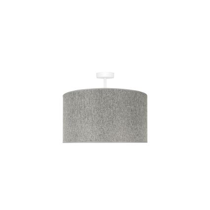 Duolla - Loftlampe ROLLER ECO RECYCLING 1xE27/15W/230V diameter 45 cm grå