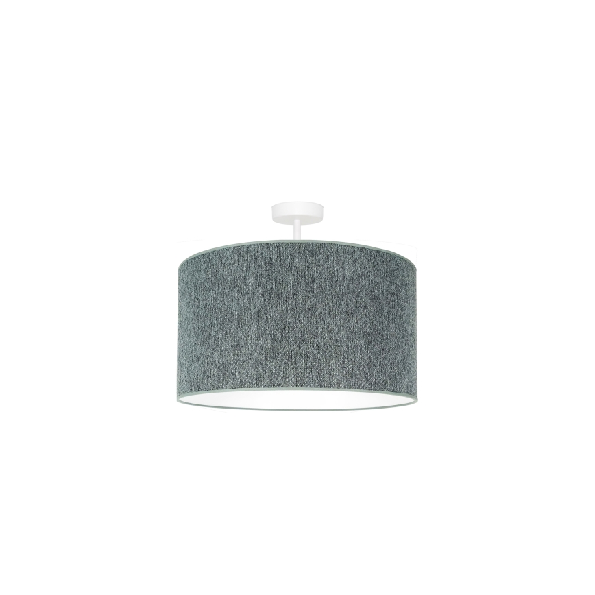 Duolla - Loftlampe ROLLER ECO RECYCLING 1xE27/15W/230V diameter 45 cm grøn