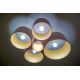 Duolla - Loftlampe ROLLER PENTO 5xE27/60W/230V lyserød