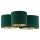 Duolla - Loftlampe ROLLER TRIO 3xE27/60W/230V grøn/guldfarvet