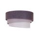 Duolla - Loftlampe TRIO 1xE27/15W/230V diameter 45 cm antracit/grå/hvid