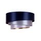 Duolla - Loftlampe TRIO 1xE27/15W/230V diameter 45 cm blå/sølvfarvet/kobberfarvet