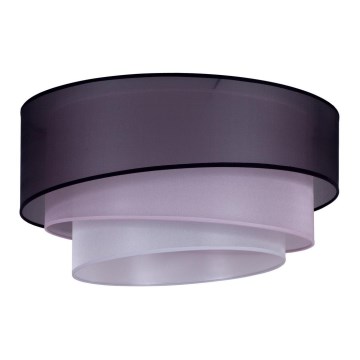 Duolla - Loftlampe TRIO 1xE27/15W/230V diameter 45 cm sort/lyserød/sølvfarvet