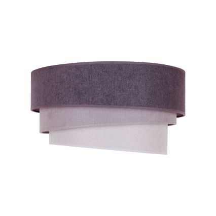 Duolla - Loftlampe TRIO 1xE27/15W/230V Ø 45 cm antracit/grå/hvid