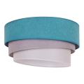 Duolla - Loftlampe TRIO 1xE27/15W/230V pr. 45 cm turkis/grå/hvid