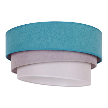 Duolla - Loftlampe TRIO 1xE27/15W/230V pr. 45 cm turkis/grå/hvid