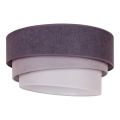 Duolla - Loftlampe TRIO 1xE27/15W/230V Ø 45 cm antracit/grå/hvid