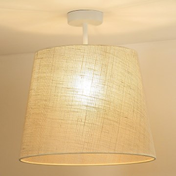 Duolla - Loftlampe YUTE 1xE27/15W/230V diameter 38 cm grå