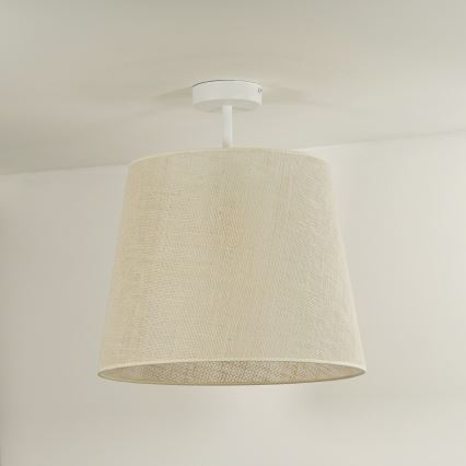 Duolla - Loftlampe YUTE 1xE27/15W/230V diameter 38 cm grå