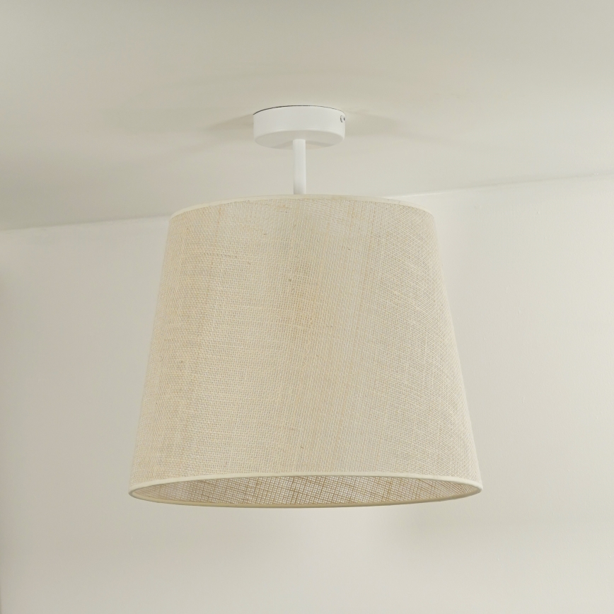 Duolla - Loftlampe YUTE 1xE27/15W/230V diameter 38 cm grå