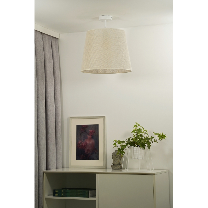 Duolla - Loftlampe YUTE 1xE27/15W/230V diameter 38 cm grå