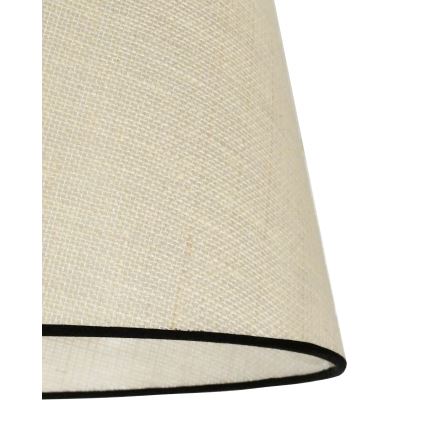 Duolla - Loftlampe YUTE 1xE27/15W/230V diameter 38 cm grå/sort