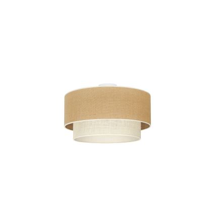 Duolla - Loftlampe YUTE BOHO 1xE27/15W/230V diameter 45 cm brun/cremefarvet