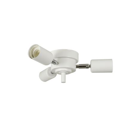 Duolla - Loftlampe YUTE BOHO 3xE27/15W/230V diameter 60 cm brun/cremefarvet