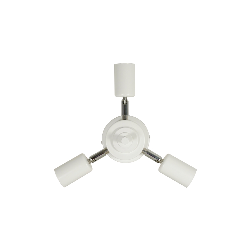 Duolla - Loftlampe YUTE BOHO 3xE27/15W/230V diameter 60 cm brun/cremefarvet